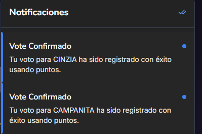 agosfactos's tweet photo. @LagabyOk 140 votos para Cinzia y 140 votos para Campanita https://t.co/XZ9jzUhy9b