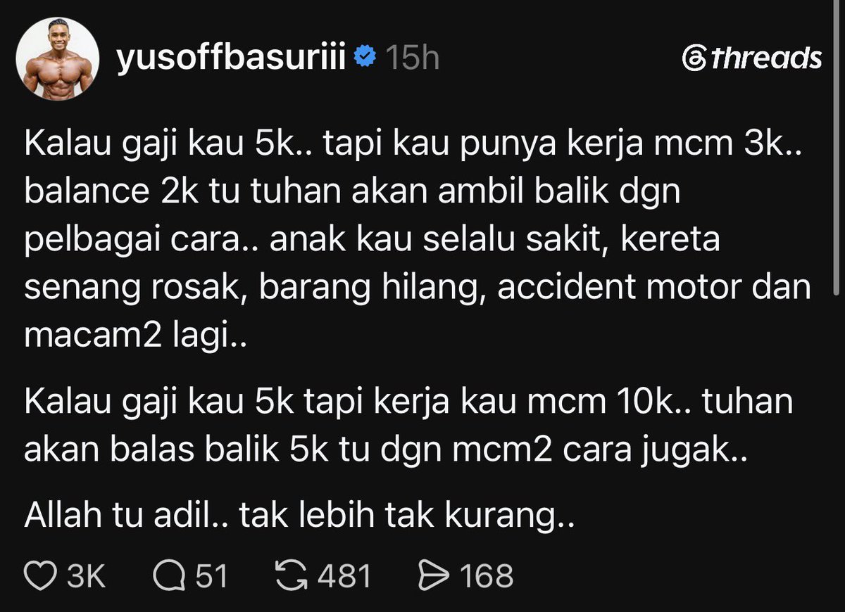 zafranmustafa's tweet photo. Yang penting kena berkat. 🙂‍↔️ https://t.co/FIzvB0tI4w