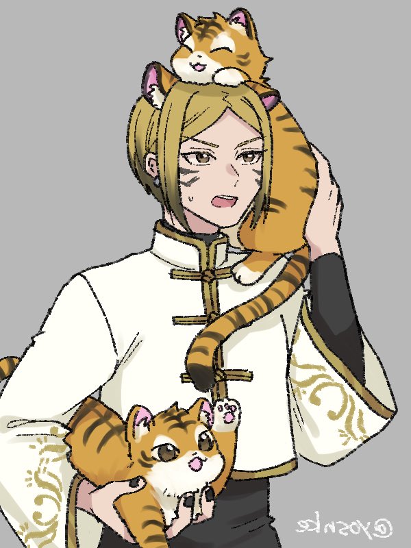 yosnke's tweet photo. ないなら描くしかない🐯 https://t.co/zUmJv2fNh5