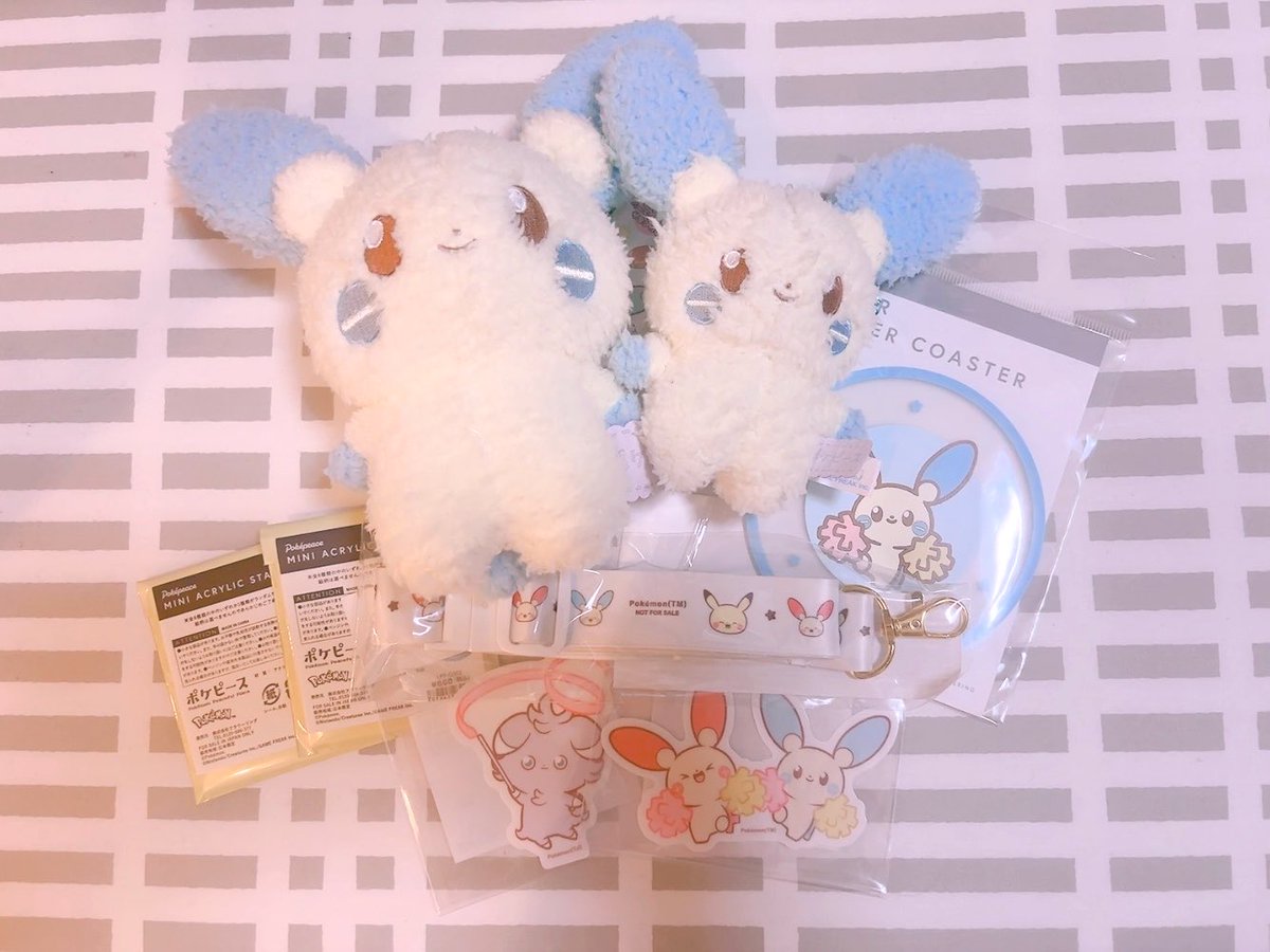 mint_z132's tweet photo. 🩵🤍きのうの戦利品🤍🩵
プラスルちゃんもお迎えすればよかった…
マイナンちゃんひとりで寂しそ(；；)
にゃすはいつかあめちゃんに˖˚˳⌖ https://t.co/HS9tJVQezj