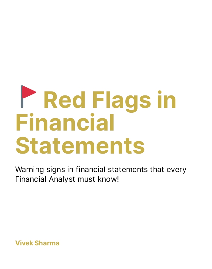 CompoundingW's tweet photo. 🚩 Red Flags in Financial Statements

This pdf-file teaches you everything you need to know

• Declining Profit Margins
• Creative Accounting Practices
• Excessive Debt Levels
• Inconsistent Cash Flow
• Frequent Changes in Auditors
• Overstated Revenue or Assets
• Integrity Concerns
• Unusual Inventory Levels
• Declining Market Share
• Unexplained Changes in Acc. Policies