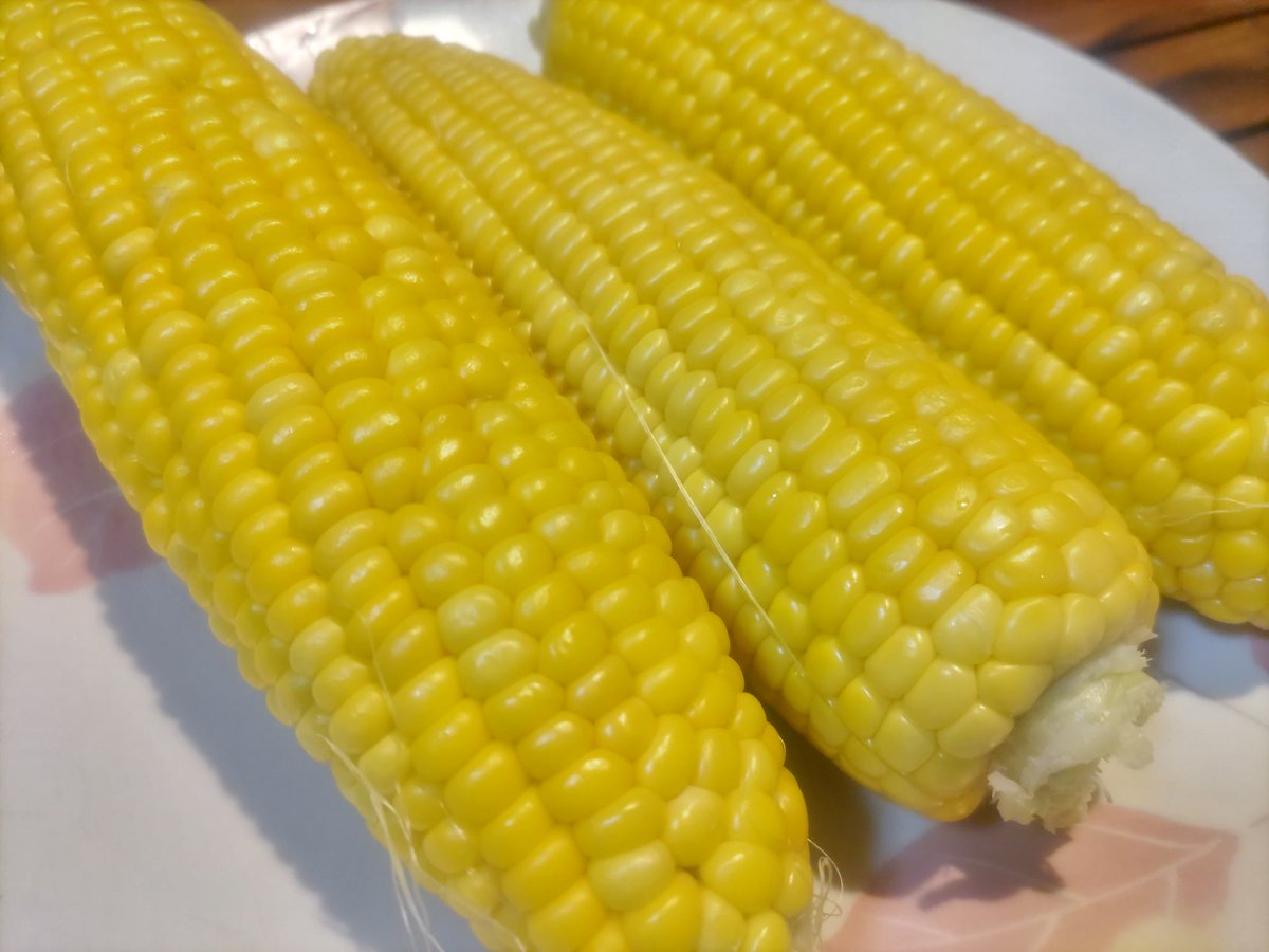 emi_goechan's tweet photo. 昨日の朝市にて
お買い物したとうもろこし🌽
びっしり並んだ粒

今年の初🌽
ごちそうさまです✌ https://t.co/kXkx6MYVeP