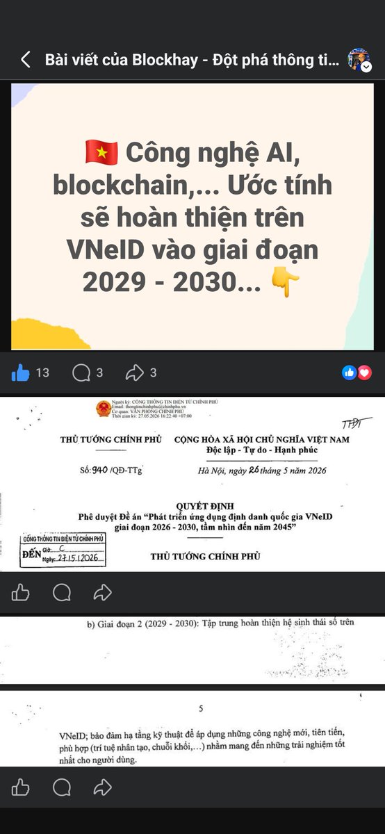 DoLieu_Pi's tweet photo. Có một điều tôi nhận ra sau 7 năm theo dõi Pi Network

Giá Trị Lớn Nhất mà Pi mang lại không chỉ là đồng Pi

Mà là kiến thức để thích nghi với k�� nguyên mới

Ngày trước, khi Pi nói về :

🟣 Blockchain
🟣 AI
🟣 Danh Tính Số
🟣 KYC
🟣 Web3
🟣 Hệ Sinh Thái Số

Rất nhiều người cho rằng đó chỉ là những khái niệm xa vời

Hôm nay …

Thế Giới đang đi đúng hướng đó

Việt Nam cũng đang xây dựng lộ trình phát triển VNeID giai đoạn 2026–2030, định hướng tích hợp các công nghệ mới như AI và blockchain để nâng cao trải nghiệm số cho người dân

Điều đó không có nghĩa Pi Network là nguyên nhân tạo ra xu hướng này

Nhưng nó cho thấy những công nghệ mà Pioneer được tiếp cận từ sớm đang dần trở thành một phần trong quá trình chuyển đổi số rộng lớn hơn

Suốt 7 năm qua …

Pi không chỉ xây dựng Blockchain

Pi còn giúp hàng triệu người lần đầu biết đến :

• Ví tự quản lý
• Khóa cá nhân
• KYC
• Node
• Hệ Sinh Thái ứng dụng
• AI hỗ trợ phát triển
• Danh Tính Số
• Nền Kinh Tế Web3

Đó là những kiến thức sẽ còn hữu ích, dù sau này bạn sử dụng Pi hay bất kỳ nền tảng số nào khác

Có thể giá Pi còn gây nhiều tranh luận

Nhưng kiến thức thì không ai có thể lấy đi

Một người biết thích nghi với công nghệ mới sẽ luôn có nhiều cơ hội hơn trong tương lai

Có lẽ …

Đó mới là món quà lớn nhất mà Pi Network đã trao cho cộng đồng Pioneer suốt 7 năm qua :

Không chỉ là một đồng tiền số, mà là tư duy để bước vào kỷ nguyên số

🟣 Giá Trị của tương lai không chỉ nằm ở tài sản bạn sở hữu

Mà còn nằm ở mức độ bạn hiểu và thích nghi với thế giới đang thay đổi