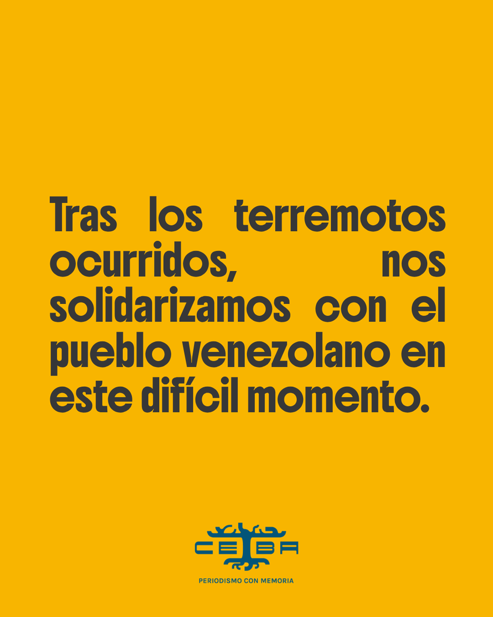 LaCeiba_Lat's tweet photo. 🇻🇪 Dos terremotos, de magnitudes 7.2 y 7.5 grados, azotaron la tarde de este miércoles 24 de junio de 2026 a Venezuela.

Algunas de las regiones afectadas, según reportes oficiales, son los estados de Caracas, Miranda, La Guaira, Aragua, Carabobo y Falcón. Se reportan daños en viviendas, así como derrumbes. Aún se desconoce el número de víctimas.

Al momento, la presidenta encargada, Delcy Rodríguez, anunció la creación de un Estado Mayor para la contingencia, a la vez que declaró el estado de emergencia en el país.

Desde Ceiba, periodismo con memoria, enviamos nuestra solidaridad al pueblo venezolano en este difícil momento.
