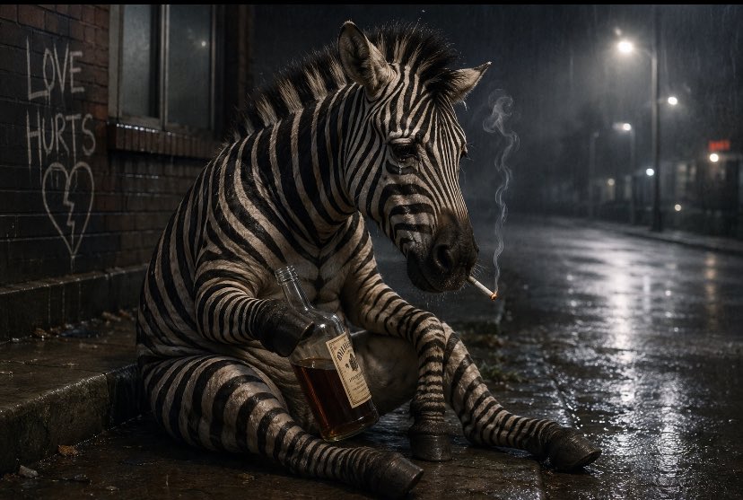 zebraellah's tweet photo. Got my heart broken again, never believing in love ever again https://t.co/Oo9eQw5wwQ