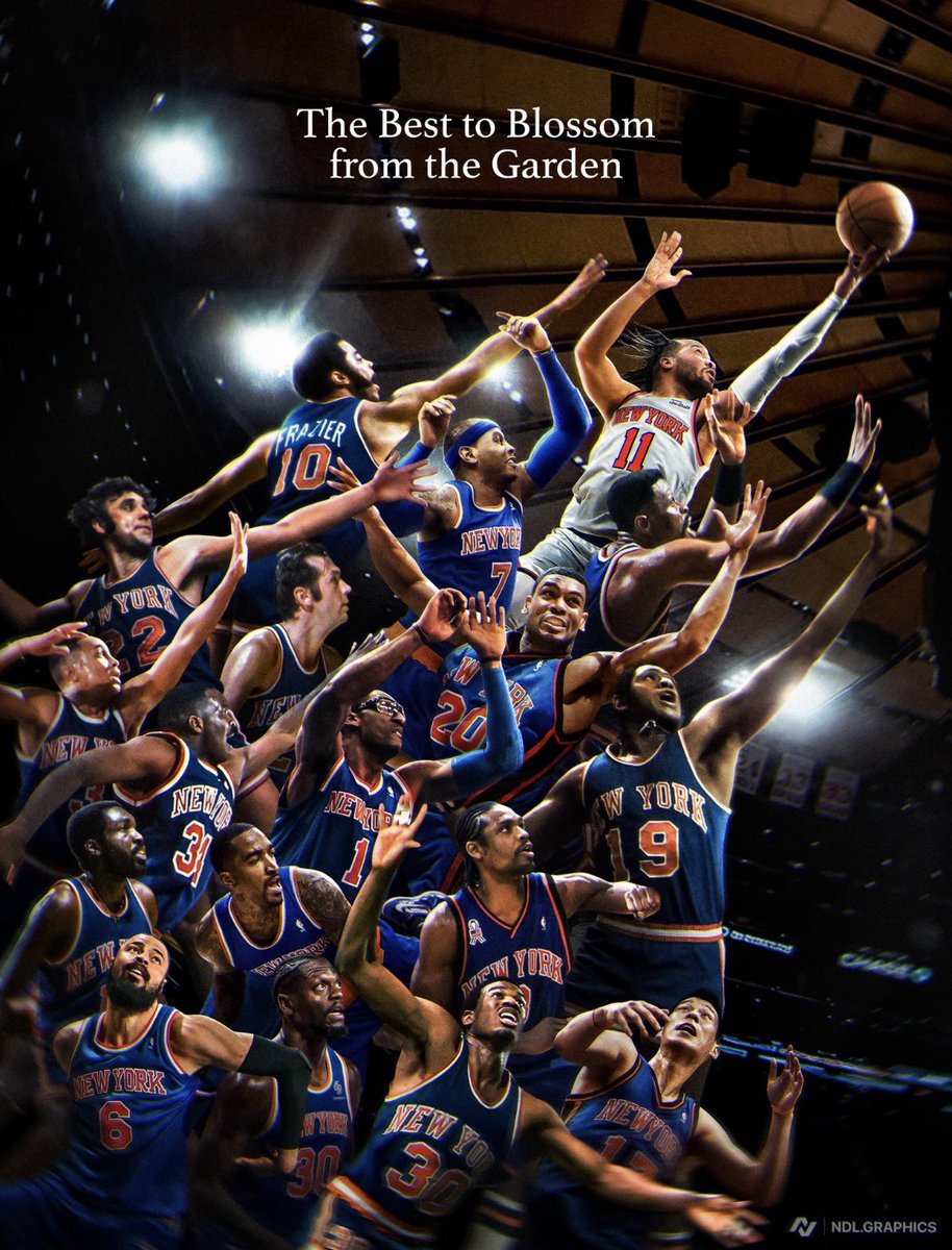 travbryanmusic's tweet photo. Some dope art is coming out of New York ever since the Knicks won https://t.co/awfHegbudB