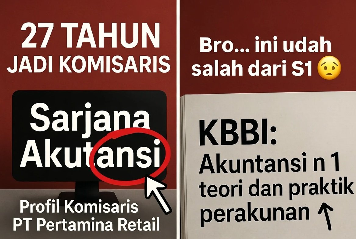 Stathfin's tweet photo. @Hidupsebagai62 Hmm... akutansi.. https://t.co/X4ad17I0qB