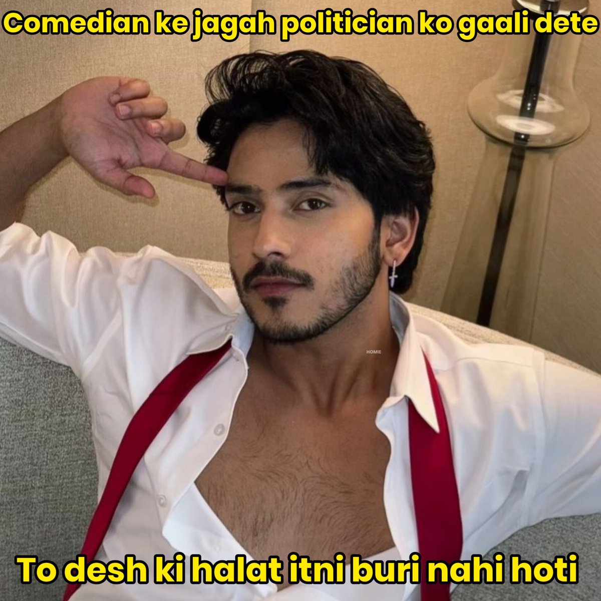 homelander_yyy's tweet photo. Give me one good reason to hate Purav Jha. 🤔 https://t.co/DmMDtfrkDn