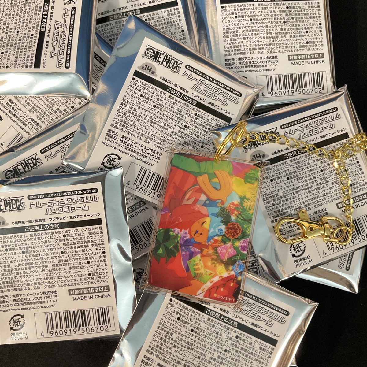 再入荷】ONE PIECE .COM ILLUSTRATION WORKS トレーディングアクリル 