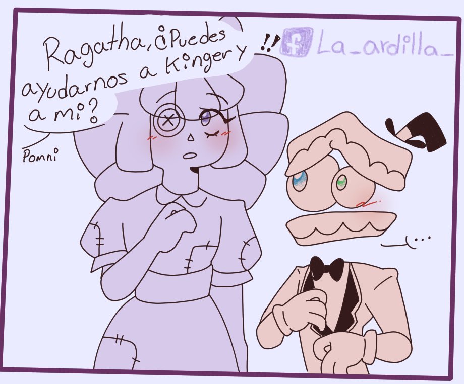 sheepyl_lin's tweet photo. Se que casi nunca subo nada acá, pero me gustaría compartir este cómic que hice de Caine x Ragatha :3, espero les guste 
(Parte 1/3)
#bowtie #Caine #TADCㅤ #Ragatha #CainexRagatha https://t.co/1ZIvKgNtbV