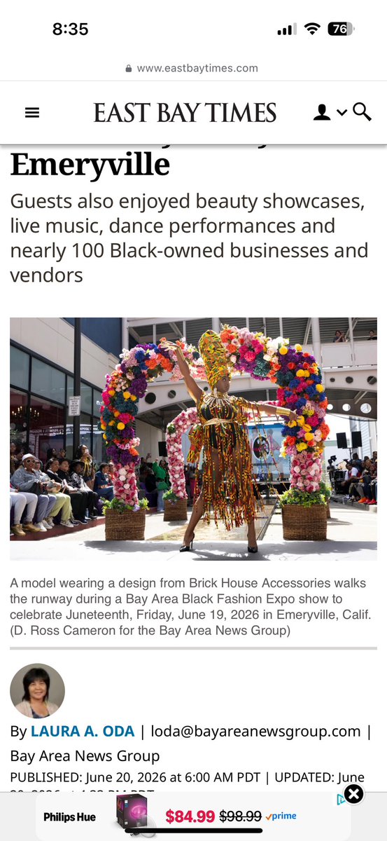 royalDutchess01's tweet photo. BABFE Ill @daaf @briickhouseaccessories
Thank you for the opportunity to grace the Juneteenth fashion Expo From the bottom of my heart
thank you. @nbcbayarea
@kpixtv
@abc7newsbayarea
#ABC7Now
@kron4tv
@ktvu2
@mercnews
@ebtimes @schronicle https://t.co/HVbd1qzGQ8