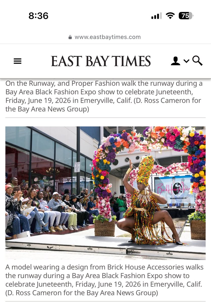 royalDutchess01's tweet photo. BABFE Ill @daaf @briickhouseaccessories
Thank you for the opportunity to grace the Juneteenth fashion Expo From the bottom of my heart
thank you. @nbcbayarea
@kpixtv
@abc7newsbayarea
#ABC7Now
@kron4tv
@ktvu2
@mercnews
@ebtimes @schronicle https://t.co/HVbd1qzGQ8