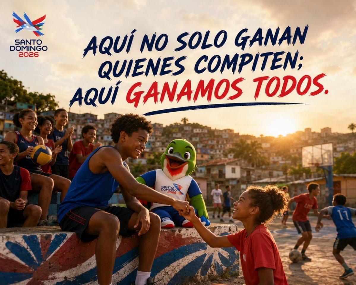 tithamar1's tweet photo. La antorcha ya brilla en nuestra tierra y el compromiso del #GOBDOM asegura un evento histórico. ¡A vibrar con los #JCCSD2026 porque #SomosGanadores! https://t.co/f28TpR7zMd