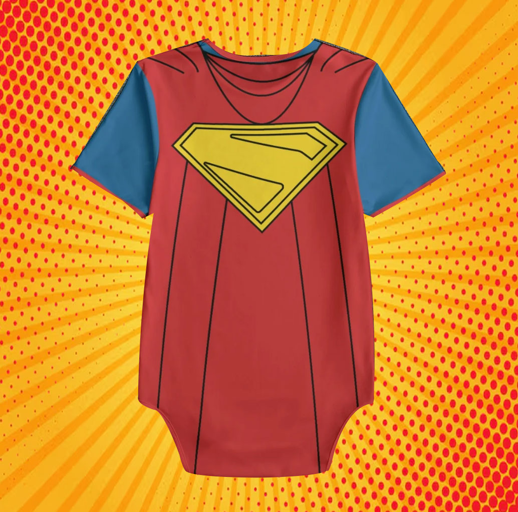 DiaperedElsa's tweet photo. https://t.co/rqVGn1wxwS
Now available exclusively @Little_Dreamzzz Etsy shop, the #Onesies of steel just got an upgrade! With Supergirl on the horizon felt like the perfect time for her and the new Superman to be added to the Superbabies #Onesie collection! Don't worry these aren't replacing the original Superbaby Onesies just offering more alternative options with the Babies of Tomorrow! So put on your Diaper and get ready to save the day!