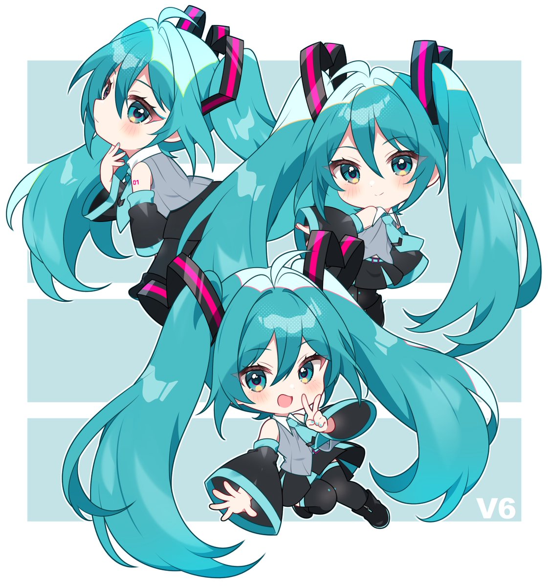V6˖ ݁♬⋆.˚𝄞. #初音ミク