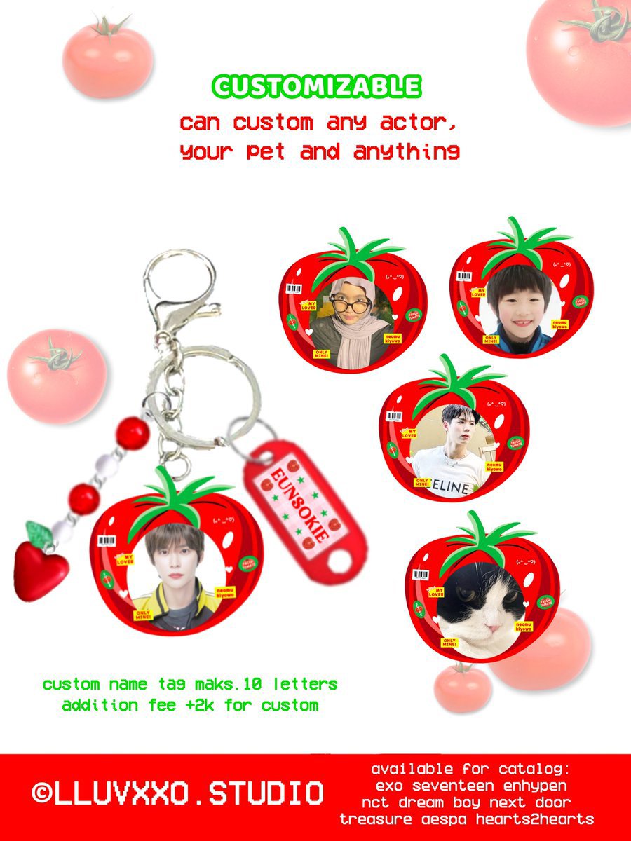 bbhyun022's tweet photo. rt &amp; like are appreciated! ♡

❗OPEN PRE-ORDER❗
i tomato u keychain 🍅🥫🧤
periode until: 30 June 2026

detail &amp; catalogue in gform link:
https://t.co/gN4oTlr5Qh or scan qr <3

go grabs your tomato keychain!👀🍅✨

WW GO pls dm!🌐
catalog &amp; priview in reply ⤵︎ https://t.co/dBmLPj0TSe