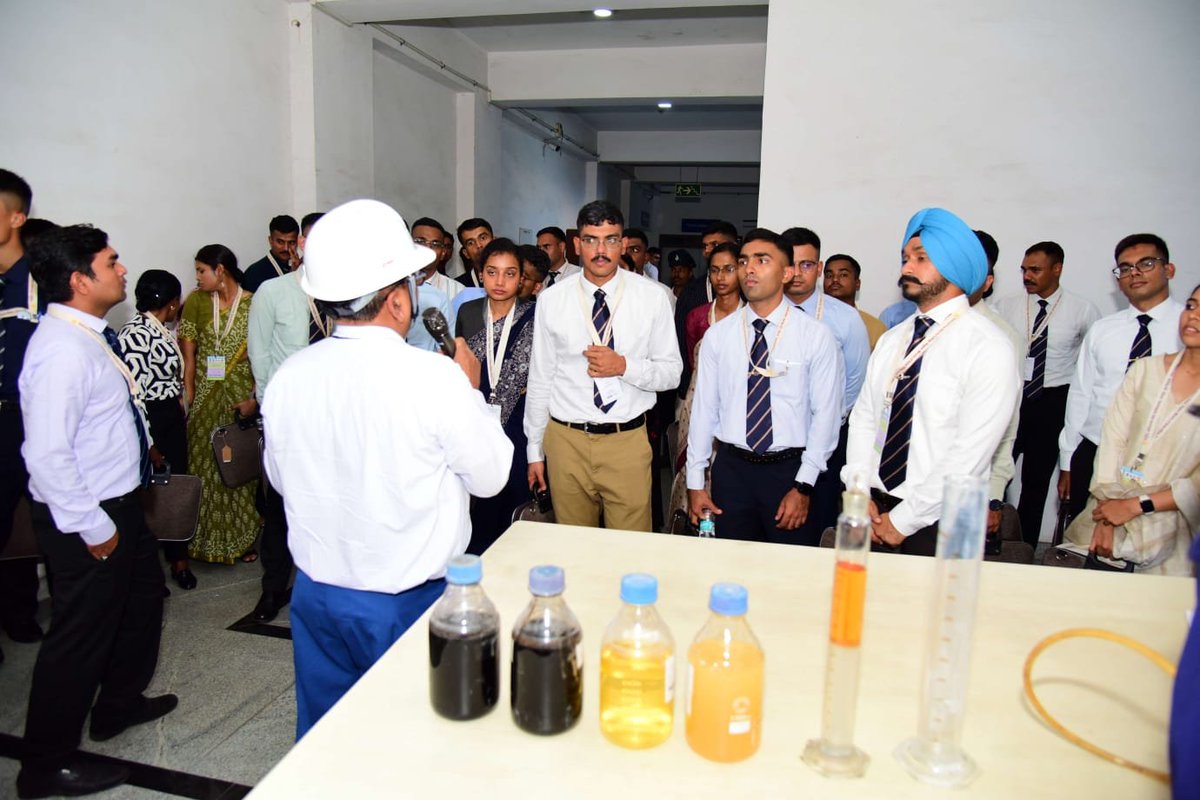 DGFSCDHG's tweet photo. 78 RR IPS Probationers visited NFSC laboratories for hands-on exposure to fire testing, fire protection systems and scientific techniques supporting fire safety and emergency response. @nfsc_mha
@ndmaindia @nidmmhaindia
#NFSC #FireSafety #IPSTraining https://t.co/J7pPyC18FI