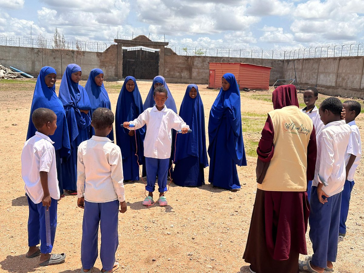newwaysorg's tweet photo. Every child deserves a safe place to learn, laugh, and just be a kid. In crisis and displacement zones, these spaces vanish. That’s why New Ways Organization is on the ground creating Child-Friendly Spaces across Somalia. These spaces offer children a place to play and feel safe. https://t.co/7JRy6T87mi