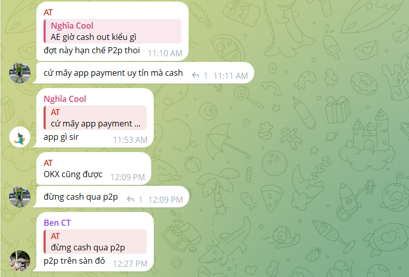 danhtran68's tweet photo. Nên cash P2P hay app vậy anh em?

Mình ko biết 2 cái này cái nào ổn nhưng thấy qua mấy app chắc gì đã 100% là an toàn nhỉ?

P2P ae cứ làm quá chứ ko scam, chứng minh dòng tiền sạch là dc mà, dính là dính mấy ông rửa tiền bẩn thôi

Nên ai DM bảo ae chuyển tiền từ nước ngoài qua ngân hàng thì lo mà né đi nha