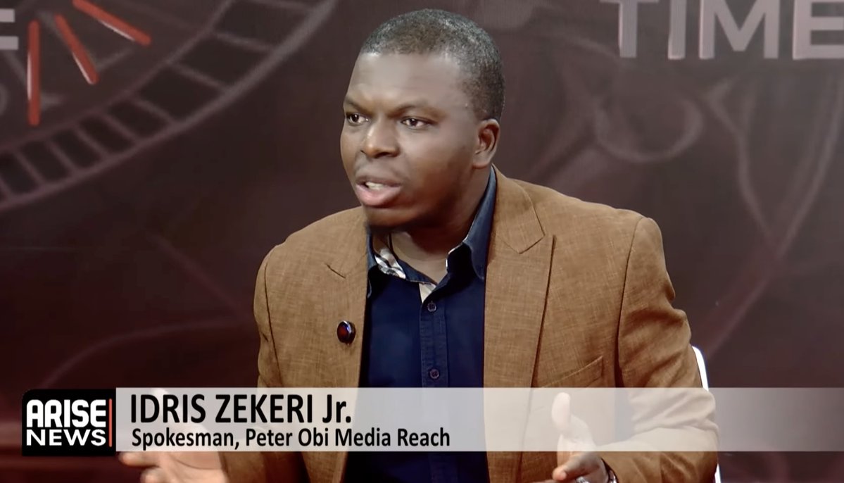 ARISEtv's tweet photo. Zekeri Jr. calls for Tinubu's resignation amid "failures" in security and citizens' welfare, or risk disgrace at polls in 2027. https://t.co/wtLMec26M2 https://t.co/VRSTAHHd4m