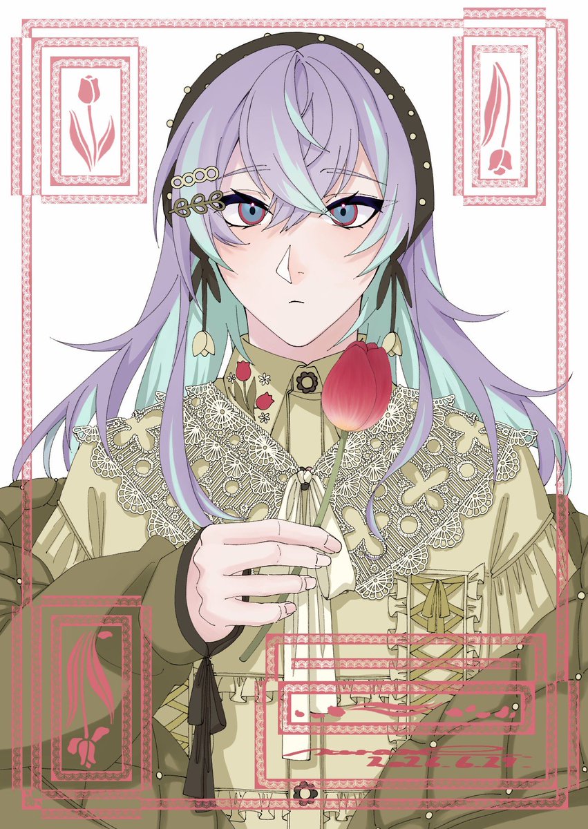 Krame_2889's tweet photo. もらりさんの衣装を描かせてもらいました✨️
今までで描いたことのない感じのテイストのだったから色々苦戦したけど、楽しく描けたから良きかなと思う😌 https://t.co/ZW7FljS7PG