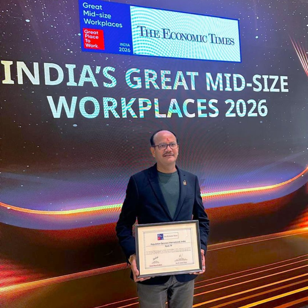 PSIIndia's tweet photo. #GPTWTop100: Mukesh Sharma, ED, PSI India is delighted to share that #GreatPlaceToWork has recognized #PSIIndia amongst the ‘Top 100 Mid-Size Organizations’ in #India, ranking it an impressive 79th position. Samarendra Behera, Sanjeev Srivastava and Richa Sharad Selvi from PSI India joined him in receiving this accolade. Mukesh dedicates this prestigious honour to the #PSIIndiaBoard and to each and every teammate, whose dedication, commitment and passion has contributed in making the organisation an exceptional place to work.

@BMGFIndia  @BayerIndia  @kenvue  @Niva_Bupa  @GIC_Re  @SBI_FOUNDATION  @Genpact  @unitedway_delhi  @GodrejIndGroup  @educate_girls  @OrganonLLC  @NGOsource  @HCL_Foundation  @tatatrusts  @cii4nr  @CIFFchild  @EliLillyandCo  #PSIIndia

#HappiestPlaceToWork #BestPlaceToWork #CSRAwards #NGOBox #Leadership #WorkplaceExcellence