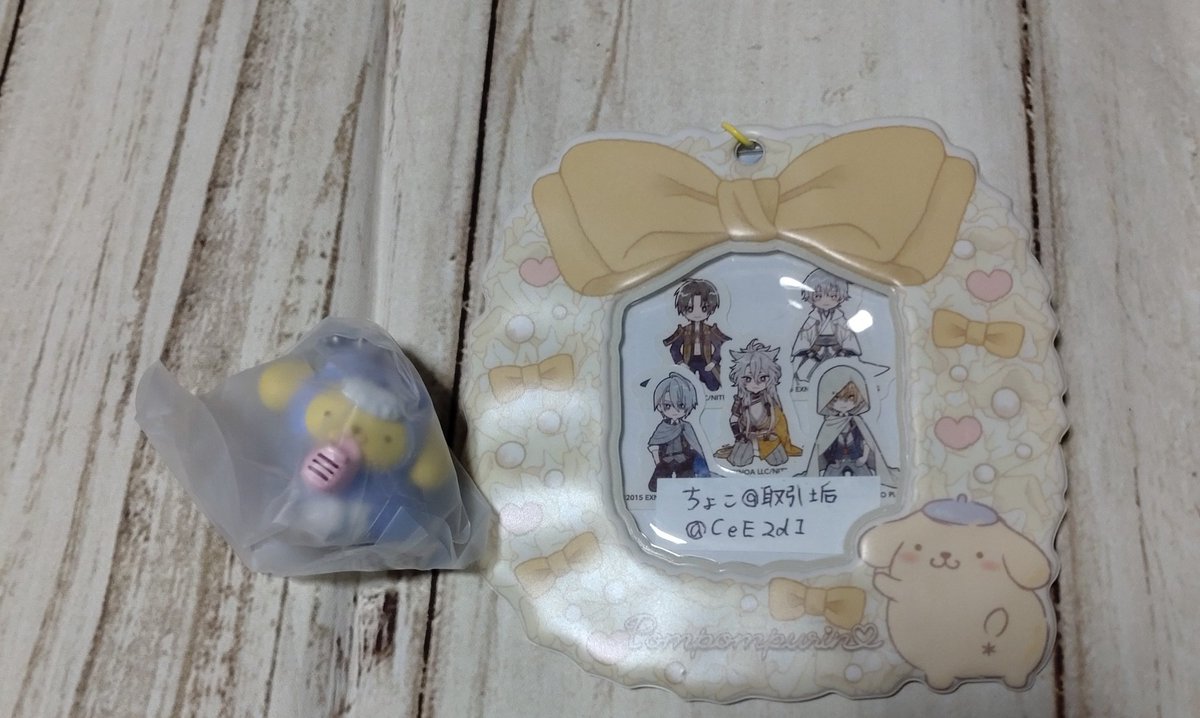 CeE2d1's tweet photo. 【 交換 】サンリオ ポムポムプリン わんわんパラダイスマスコット おみみでぶらりんマスコット みみハートコレクション

譲:マイメロ、くるり
求:みみハート、ベジタブルビスケット&amp;チャームのポムポムプリン(各1)

郵送のみ
お気軽にお声掛けください🌸 https://t.co/qTk8Ff7CWT