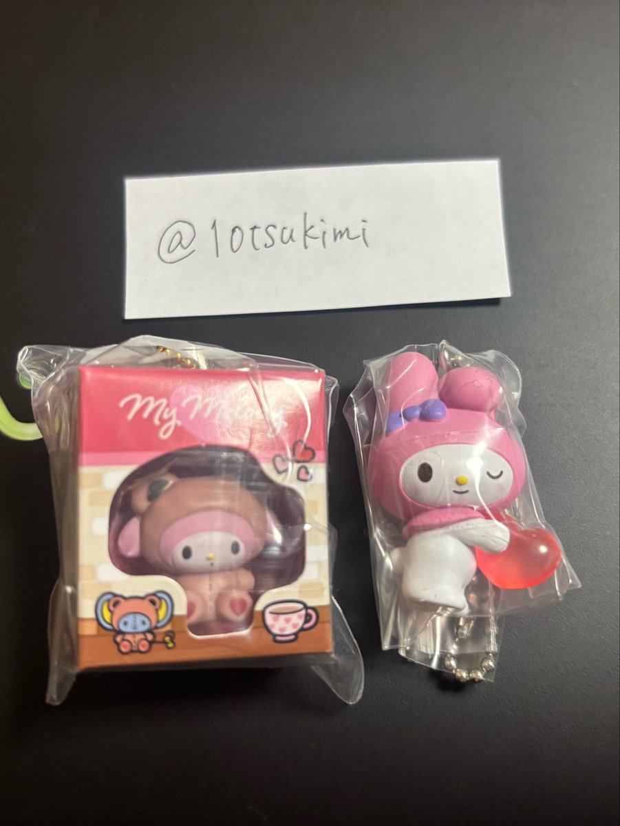 1otsukimi's tweet photo. 【交換】サンリオキャラクターズ なかよしペアスイング　ミニチュアパッケージコレクション

譲：マイメロディ
求：同異種ハローキティ

郵送または都内手渡し
お気軽にお声がけください🙇‍♀️ https://t.co/4CYya15OP5