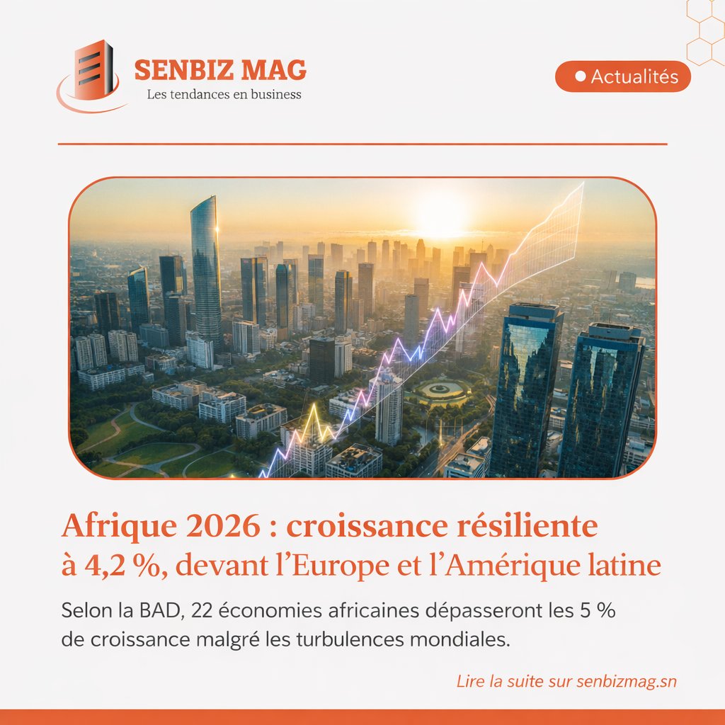 SenbizMag's tweet photo. Cette semaine en business : industrie textile, croissance africaine, VivaTech, accords verts, femmes qui gagnent, Boeing et marchés sous tension.

Lire les articles complets → https://t.co/tDlukPGtOK
#senbizmag #lestendancesenbusiness #innovation #businessafrica #dakar #senegal https://t.co/OAQBiihr5j