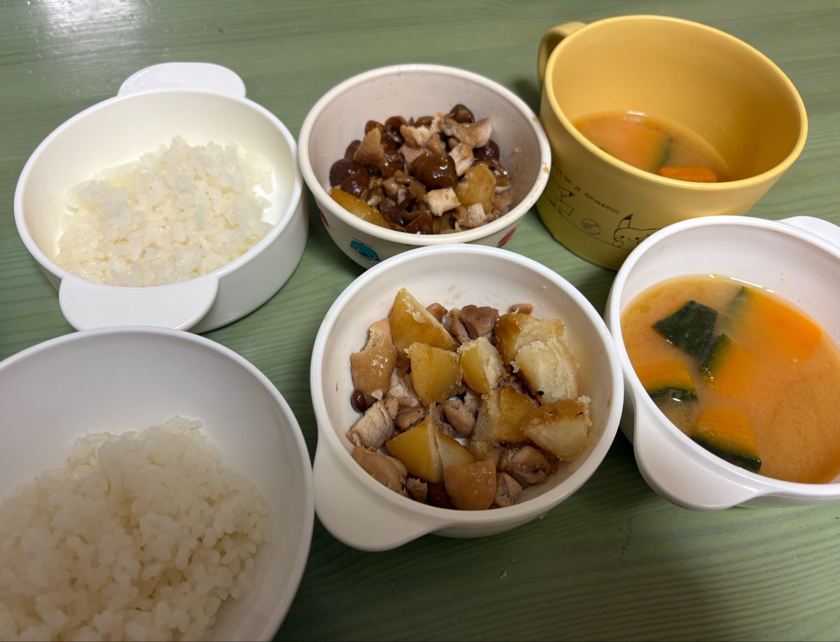5475yt's tweet photo. 最近の子供用メニュー

食べてくれるもので作ると、どうしても色味が白茶単に寄ってまう… https://t.co/ipARDSM5VY