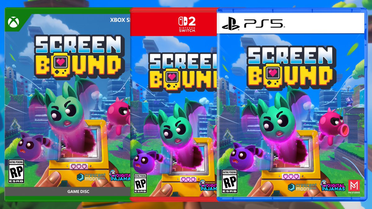 IsGameKeyCard's tweet photo. 🟢 Screenbound will be distributed as a real Game Cartridge in USA. #Switch2 #PMStudios #GameKeyCard https://t.co/BliR1wvRC3