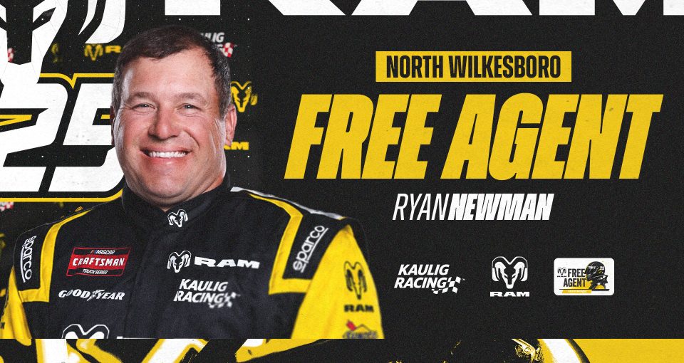 nascar_cz's tweet photo. Ryan Newman usedne do trucku #25 Kaulig Racing na North Wilkesboro Speedway. https://t.co/7M6BOWKXAc