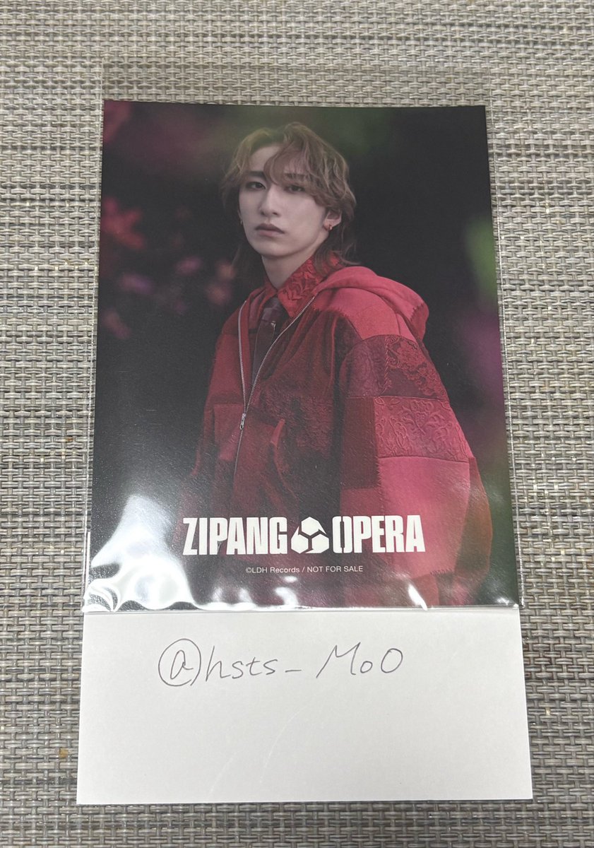 hsts_MoO's tweet photo. ❁⃘ 交換
ZIPANG OPERA ジパオペ 特典 ブロマイド

譲. ZIPANGRIMM 受注生産限定版 福澤侑
求. AMBITION > 同種 佐藤流司 (受注版通常版優劣なし)

大阪梅田手渡しもしくは郵送。検索からもお声掛けお願いいたします。 https://t.co/TX0FnuOzXP
