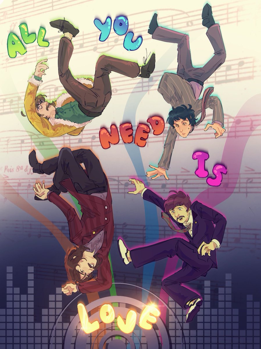 chezedu_ck's tweet photo. love is all you need
 #thebeatles #paulmccartney #johnlennon #georgeharrison #ringostarr https://t.co/fEeL2dl8Wg