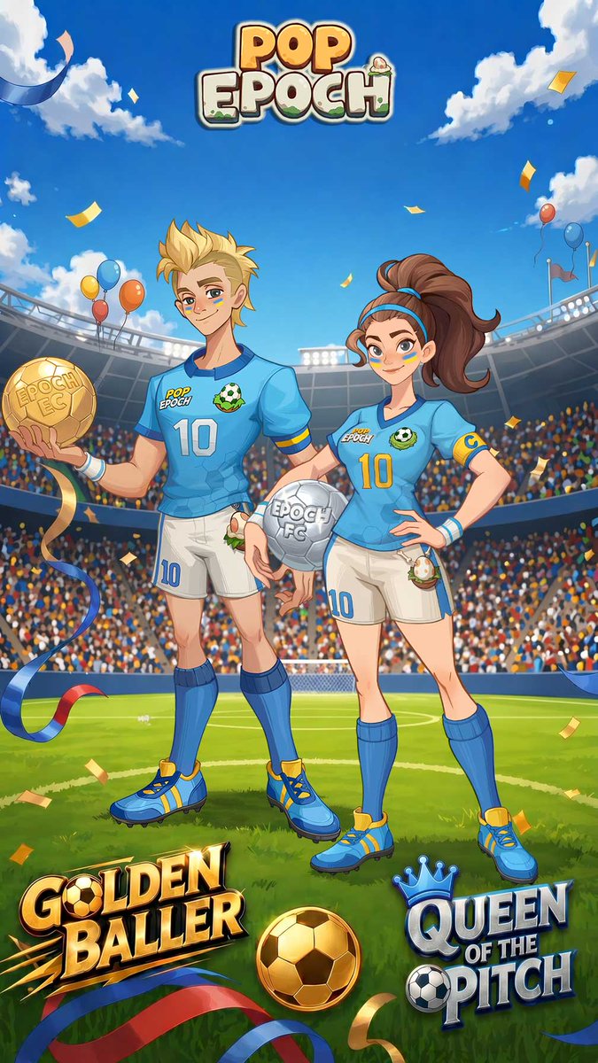 PopEpoch_game's tweet photo. ══ ✦ 𝐂𝐡𝐢𝐞𝐟𝐭𝐚𝐢𝐧 𝐒𝐤𝐢𝐧𝐬 ✦ ══

⚽ World Cup Themed Chieftain Skins
- 𝗚𝗼𝗹𝗱𝗲𝗻 𝗕𝗮𝗹𝗹𝗲𝗿
- 𝗤𝘂𝗲𝗲𝗻 𝗼𝗳 𝘁𝗵𝗲 𝗣𝗶𝘁𝗰𝗵

👉 Obtainable through the [𝗧𝗮𝗽 𝗙𝗼𝗼𝘁𝗯𝗮𝗹𝗹] event! https://t.co/4oTlIOF9kH