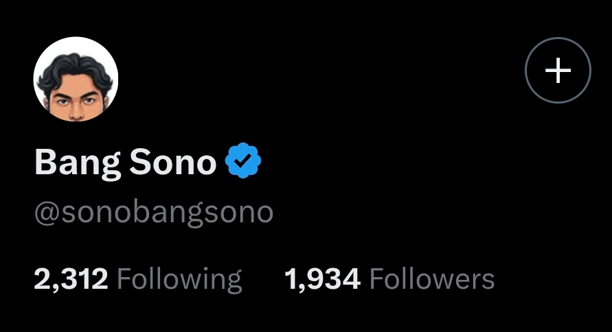 Bang Sono tweet media