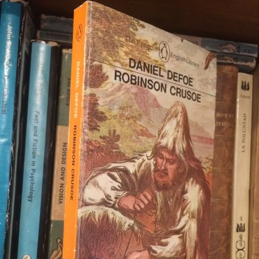 OrkneyLibrary's tweet photo. 'What's the first name of the guy who wrote Robinson Crusoe and how sure are you?'

'Daniel. Defo.' https://t.co/1l1wrzAtAL