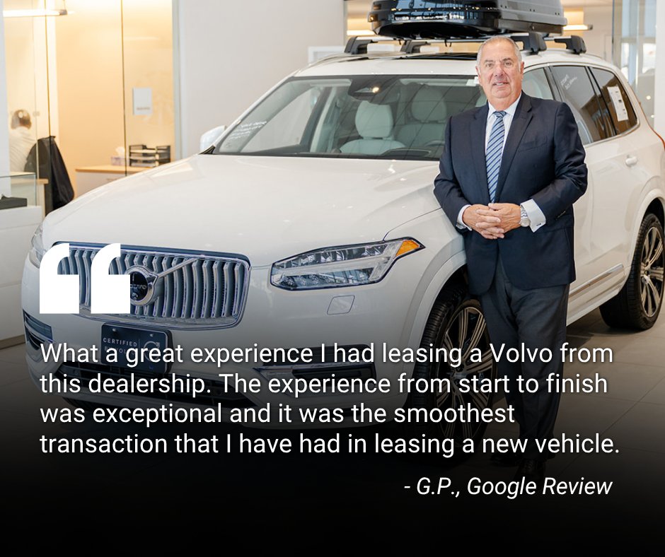 Jaffarian_Auto's tweet photo. From start to finish, a smooth leasing experience matters. Thank you, G.P., for trusting Jaffarian Volvo with your new Volvo lease! 

#JaffarianVolvo #VolvoLease #HaverhillMA https://t.co/mFQHqOSP6y