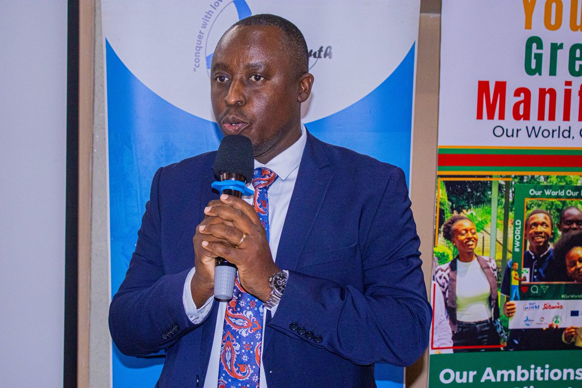 Rateng_1's tweet photo. Still thinking about Prof. @BernardAete ’s speech at the #YouthGreenManifesto Launch. The incoming Kisumu Central MP made an undeniable case: if we want #sustainableclimate solutions, our local and government financing must mirror our green ambitions. 
#OurWorldOurPlanet 
📷:Me https://t.co/dHIuj0fmIt