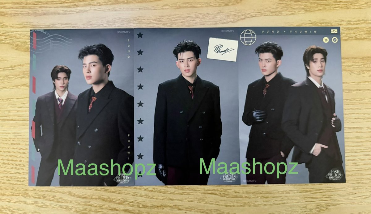 maashopz's tweet photo. WTS / ขาย / ปล่อย

✨ โปสการ์ดใบละ 30฿ ค่ะ
       🚚 ค่าส่ง 30฿ ค่ะ 

#ตลาดนัดgmmtv
#ตลาดนัดปอนด์ภูวินทร์ https://t.co/9YtHCILBut