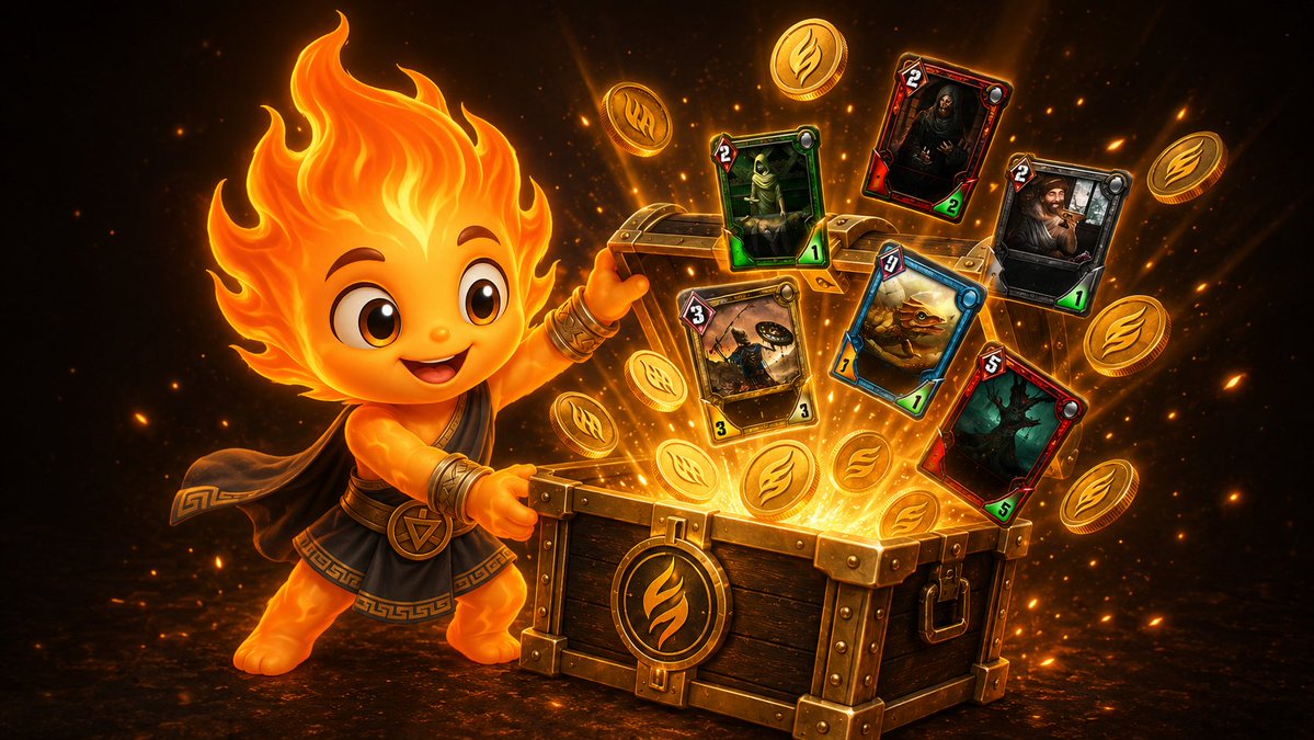 VulcanForged's tweet photo. Every chest is a mystery.

Inside could be:

🎴 NFTs
✨ Shards worth PYR
🏆 Your next step up the leaderboard

Play games.
Complete quests.
Open chests.

Simple.

The question is...

What's in yours? 🎁🔥

$PYR https://t.co/qAVZg3Jaek