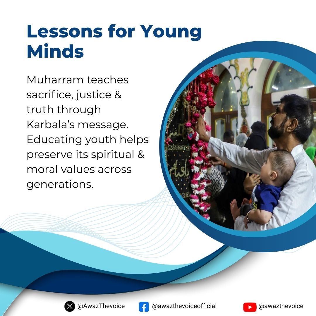 AwazThevoice's tweet photo. Lessons for Young Minds

#Youth #Education #Learning #LifeLessons #Inspiration #YoungMinds #Knowledge #Values #FutureLeaders #Growth #Motivation #Success #CharacterBuilding #EducationMatters #Leadership https://t.co/U8Mt7CfMzo