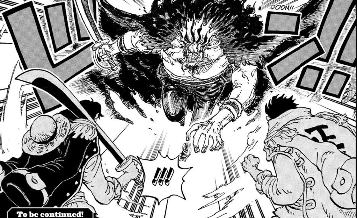 VoidLoki04's tweet photo. How did Rocks become bigger but Shuri stayed the same size🤔??

#onepiece1186 https://t.co/dGkTKCZgkF
