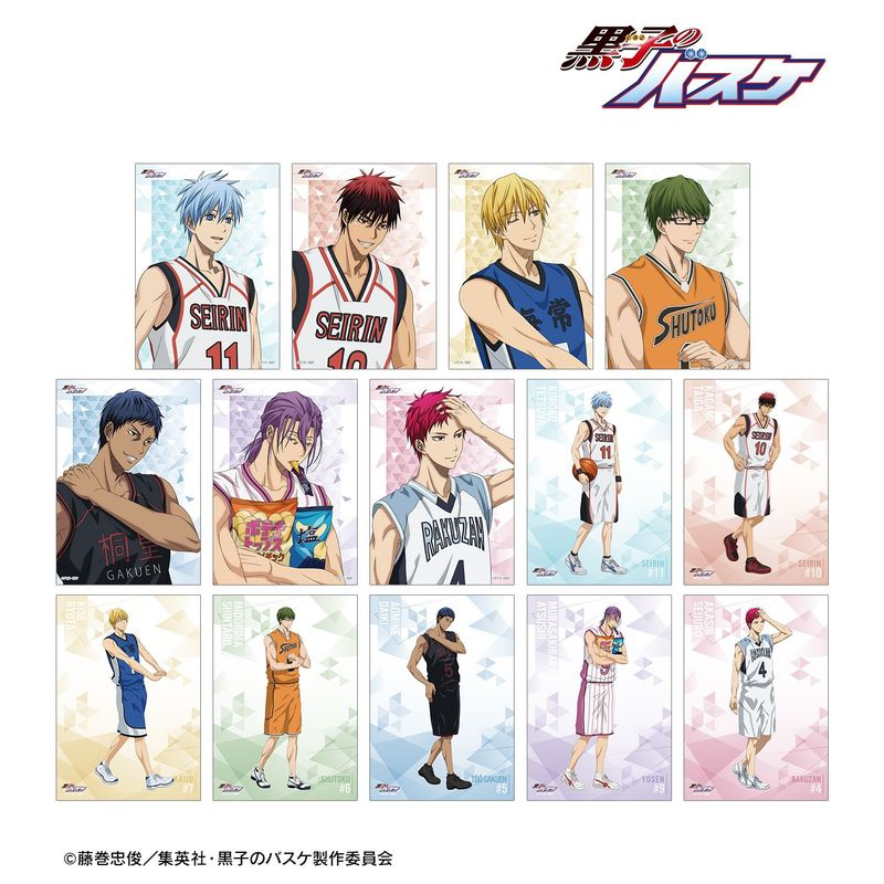 黒子のバスケ　非売品特典ブロマイド　コンプ品 コレイズで予約開始！ 黒子のバスケ_描き下ろし 歩みver