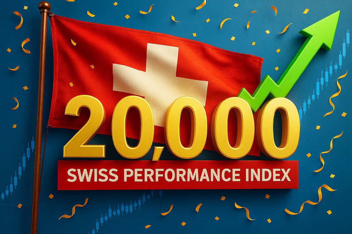 M_Geissbuehler's tweet photo. ���Erstmals in der Geschichte erreicht der Swiss Performance Index (SPI) die Marke von 20'000 Punkten! Wer vor gut 39 in den damals aufgelegten Index (Start: Juni 87) investierte, hat sein Vermögen verzwanigfacht! Die Rendite betrug 7.84% p.a. vs. MSCI World von 6.37% p.a. https://t.co/F4QROtsC5f