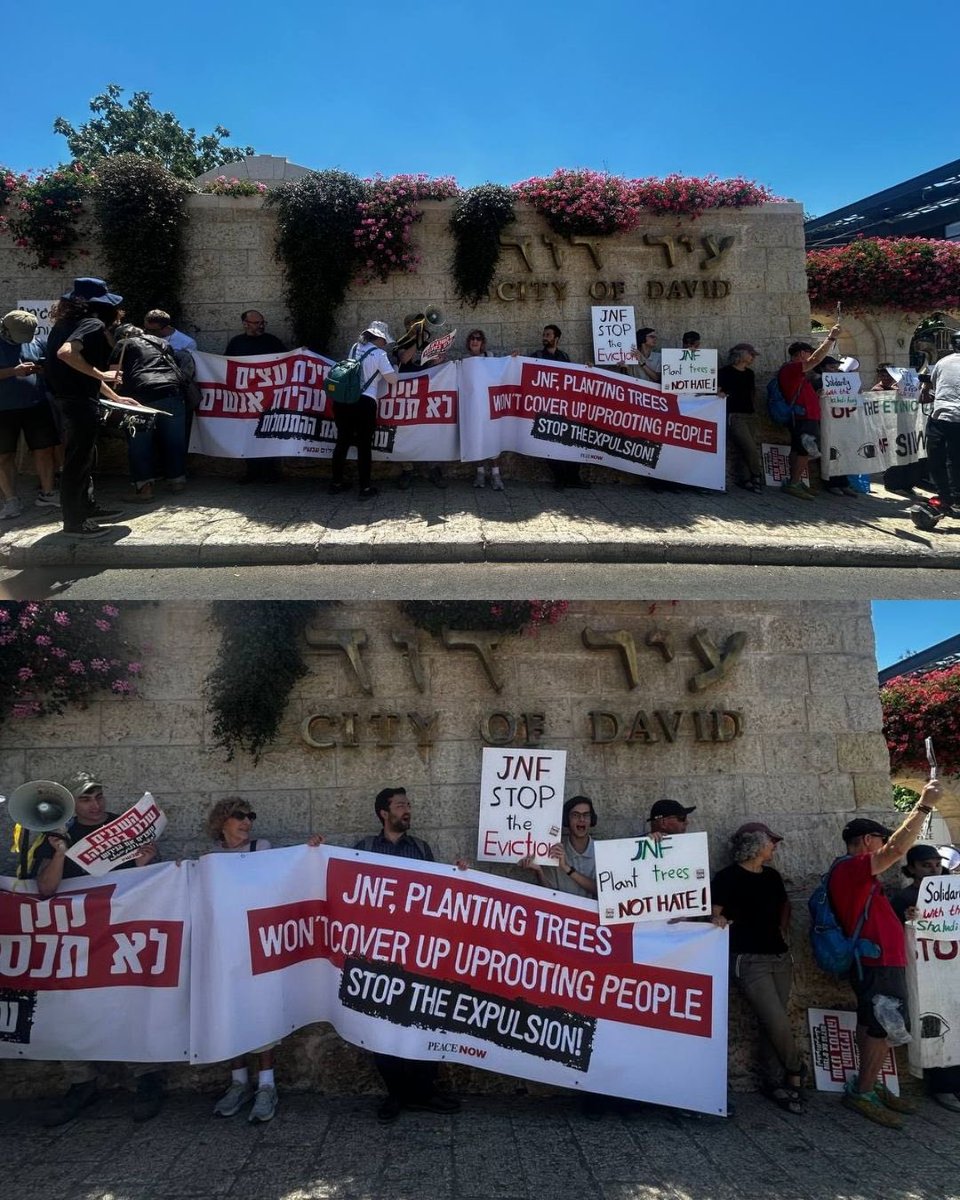 omdimbeyachad's tweet photo. 1/ Yesterday, Standing Together students from our Hebrew University chapter joined other organizations in Silwan to stand with the Shlodi family against their expulsion from their home in  East Jerusalem. https://t.co/m1G3BL6hKc