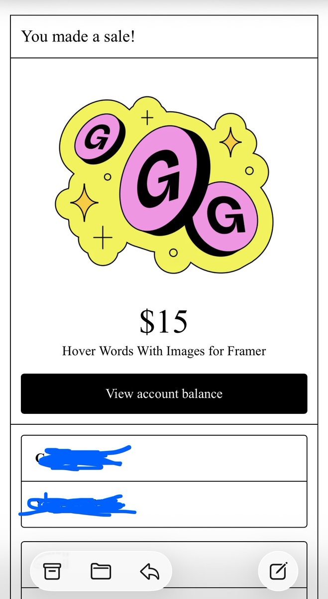 fernando_bisca's tweet photo. first sale after @framer 3.0 : )

really glad to see things moving again, some exciting new resources coming soon! https://t.co/dwd5ERDHq9