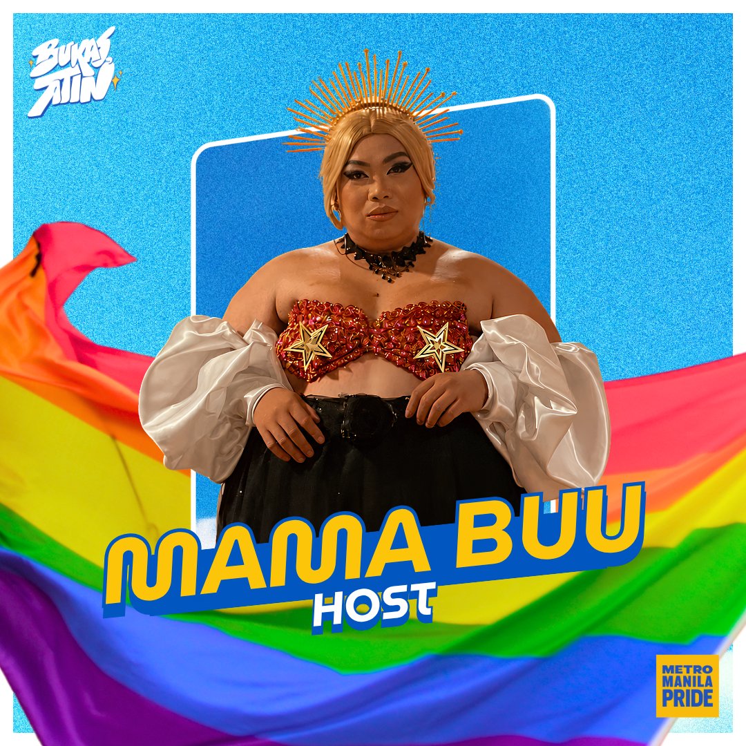 mmprideorg's tweet photo. Hello mga mahal! THE LINEUP IS FINALLY HERE! Check out our list of performers and hosts sa thread na ito!โจ๐ท
Siksik, liglig, at nag-uumapaw ang lakas ng mga performers at hosts na makakasama natin ngayong taon.
#BukasAtin #MMPride #AtinIto https://t.co/KrH0EhCXt4