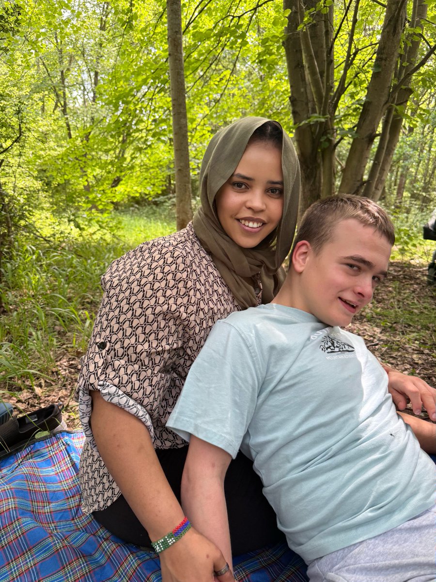 EnhanceAble's tweet photo. 🌲 The children and young people at Rainbow House enjoyed a relaxing picnic in the woods, making the most of the sunshine and fresh air 🌲

►Learn more: https://t.co/bViOzTSKHO◄

#DisabilityAwareness #EnhanceableRainbowHouse #ChildrensRespite #Surrey https://t.co/DpaOCjm0k9