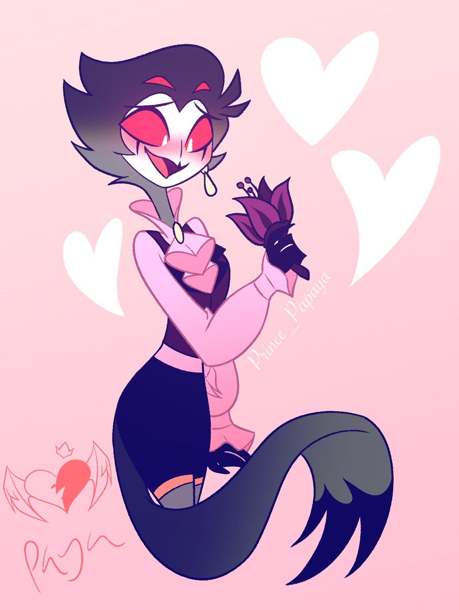 Prince_Papaya's tweet photo. Made a quick lil drawing of stolas from the new clip🖤

#helluvabossfanart https://t.co/vBW6K1T8yL